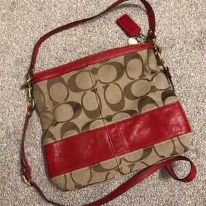 Vintage COACH Red Crossbody